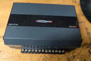 Soundigital 800.5 evo 6 amplificatore 5 canali