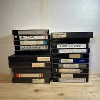 20 vhs videoregistratore registrate
