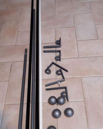 Due bastoni tende ikea