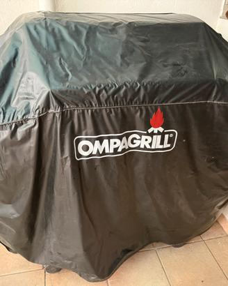 Barbecue a gas 5 fuochi piu uno esterno
