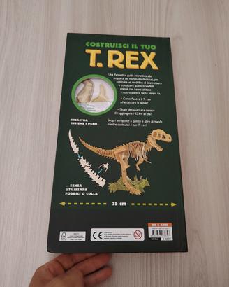 costruisci t Rex dinosauro 75 cm