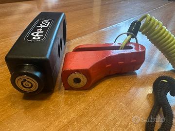 Blocca disco + Blocca manubrio