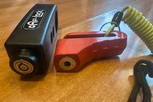 Blocca disco + Blocca manubrio