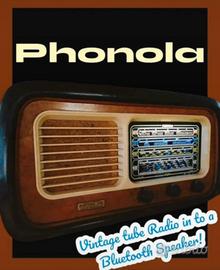 Radio Phonola anno 50