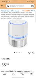 ProBreeze Mini Air Purifier – Purificatore d’aria 