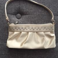 Borsetta Sasch originale vintage color panna