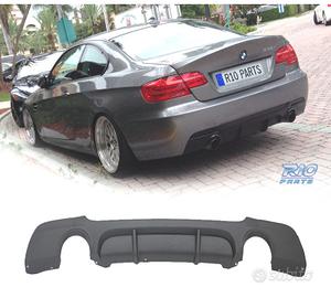DIFFUSORE BMW E92 E93 LOOK M PERFORMANCE NERO OPAC