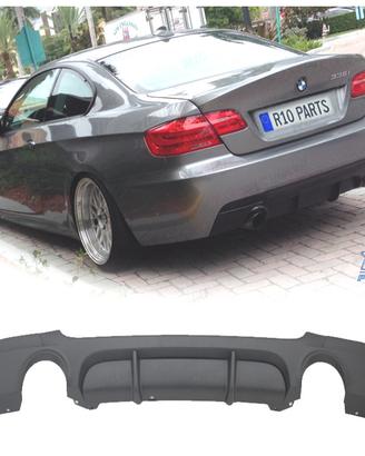 DIFFUSORE BMW E92 E93 LOOK M PERFORMANCE NERO OPAC
