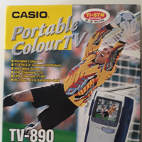 Tv color CASIO 890 portatile funzionanti
