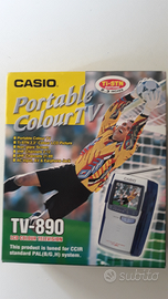 Tv color CASIO 890 portatile funzionanti
