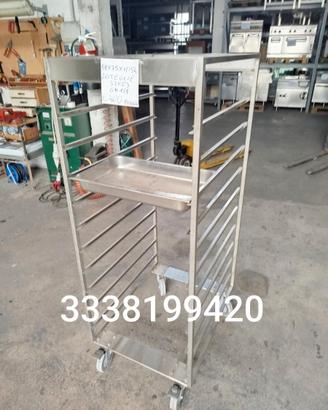 Carrello porta teglie