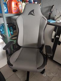Sedia Gaming Sharkoon XL Nuova Mai Usata
