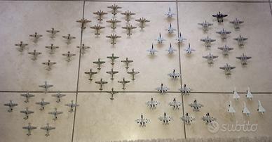 Collezione aerei militari in metallo