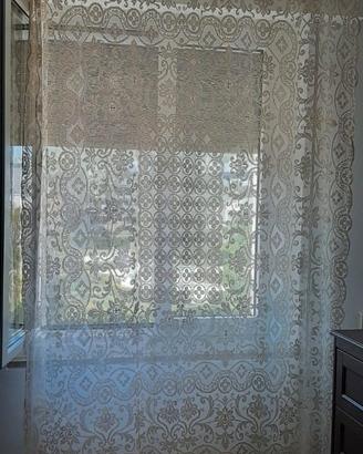 Tenda pizzo filet cotone