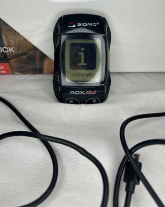 Sigma ROX 10.0 Ciclocomputer GPS Bici + Cavo USB