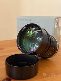 TTArtisan 90mm f/1.25 Fuji GFX – Come nuovo