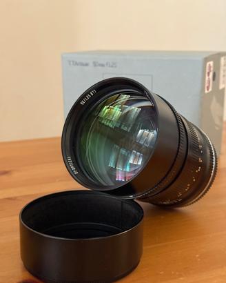 TTArtisan 90mm f/1.25 Fuji GFX – Come nuovo