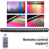 Barra Led 24x12w RGBW 4IN1 Wireless Powercon DMX