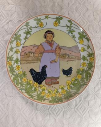 Piatto in porcellana Villeroy & Boch per Unicef
