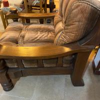 Poltrona legno massello