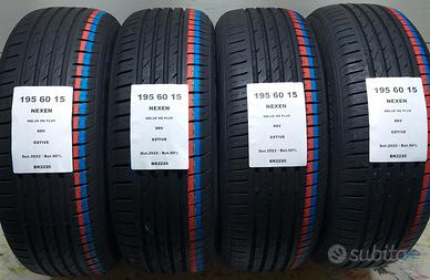 4 GOMME 195 60 15 NEXEN BR2220
