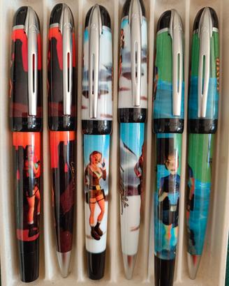 Penne stilo e biro Waterman Lara Croft 