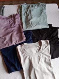 set 5 maglie maniche lunghe 