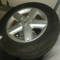 215/65 16 cerchi con gomme Nissan xtrail m+s