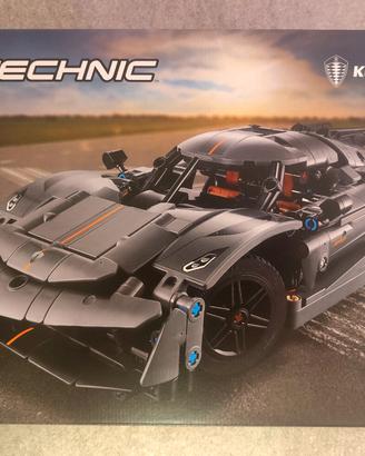 LEGO Technic 42173 - Koenigsegg Jesko Absolut Grey