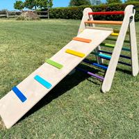 Triangolo Pikler, dondolo, torre Montessori