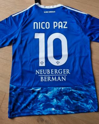 Maglia Home Como 25-26 Nico Paz 10, Taglia L