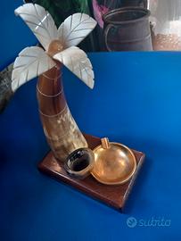 set da fumo. in osso 