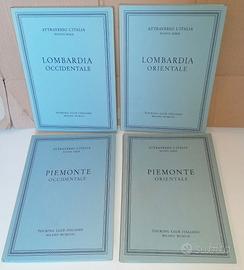 Touring Club Italia anni 50 Piemonte e Lombardia