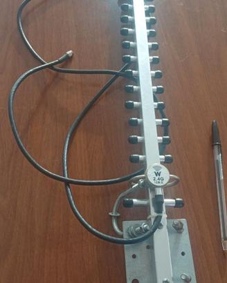 ANTENNA  DIRETTIVA  SUPPORTA 2,4G WIRELESS 18 dBi