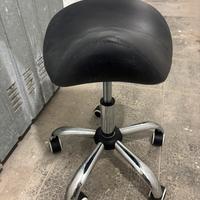 Sgabello sella ergonomico nero