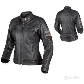 GIACCA PELLE VINTAGE MOTO CADE' RACER MOORE DONNA