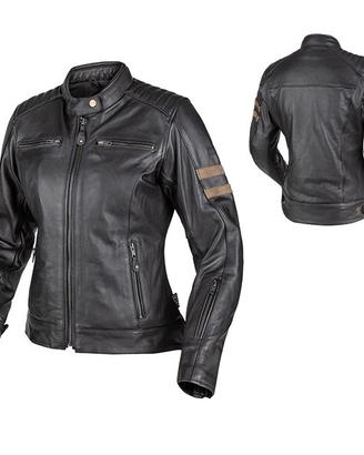 GIACCA PELLE VINTAGE MOTO CUSTOM MOORE DA DONNA