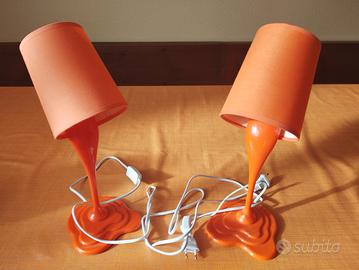 Lampade da comodino  arancioni