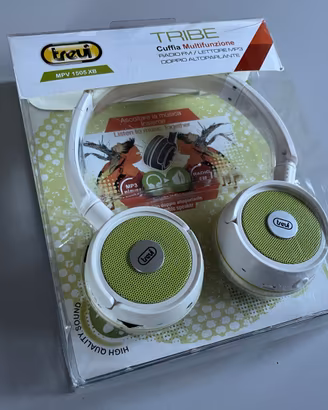 Cuffie + Altoparlanti - Radio + MP3 + Aux IN - USB