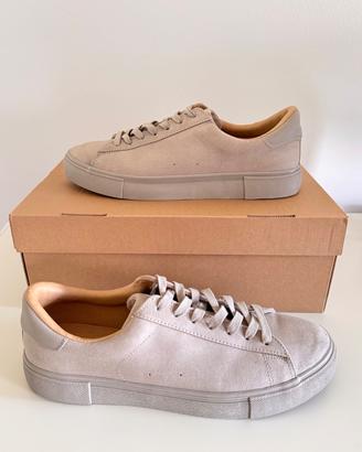 Sneakers beige/tortora uomo taglia 44
