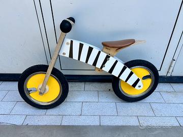 Balance bike Scratch-europe zebra basil