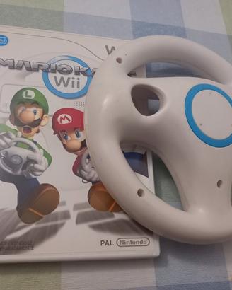 gioco nintendo wii Super Mario Kart + 1 volante