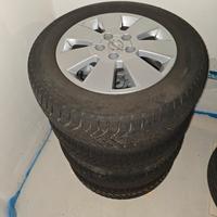 Gomme termiche con cerchi in lega