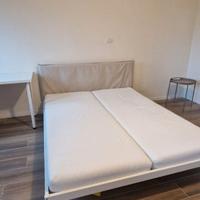 kleppstad letto matrimoniale + materasso asvang