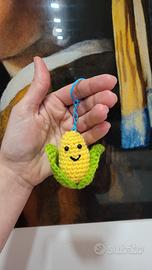 Portachiavi Pannocchia felice 🌽 uncinetto