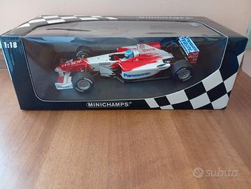 Toyota TF102 F.1 2002 M.Salo 1/18 Minichamps 