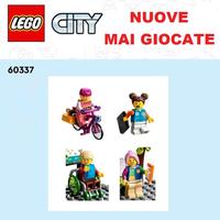 LEGO - Lotto 4 Minifigures del Treno 60337 NUOVO