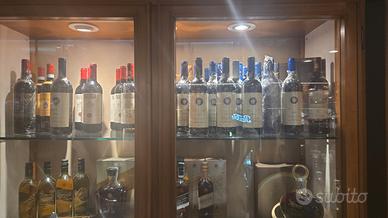 Lotto vini da collezione Masseto, Sassicaia, ecc