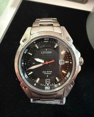 Citizen Eco Drive Marinaut Titanium Vetro Zaffiro