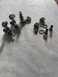 Fender Squier Stratocaster Meccaniche con 1 pin.